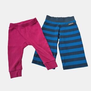 Baby Toddler Girl Pants Bundle Tea Collection Matilda Jane Striped Pink 18-24 Mo